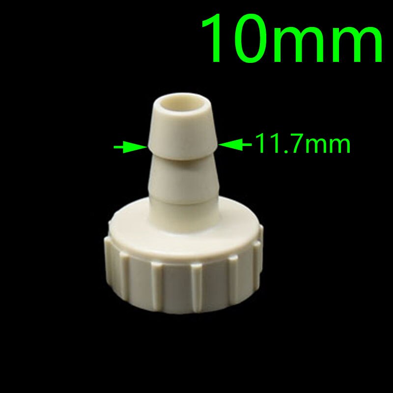 4mm 6mm 8mm 10mm 12mm 14mm 16mm 20mm to 1/2" Female barb connector Garden hose connector water pipe joint 1pc: 10mm