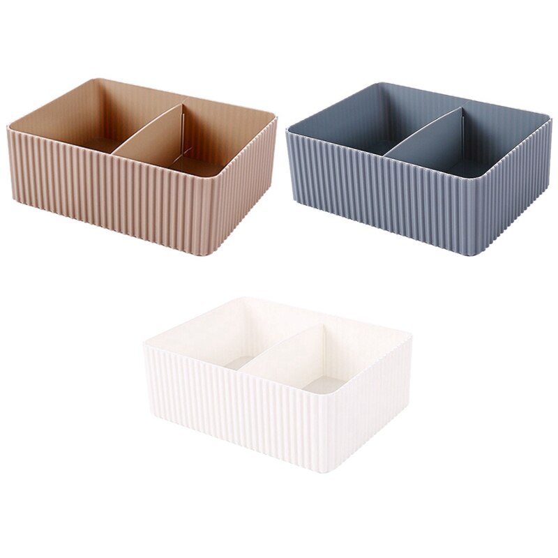 Opbergdoos voor op het bureau, make-up organizer voor cosmetica, opbergdoos voor thuiskantoor en badkamer