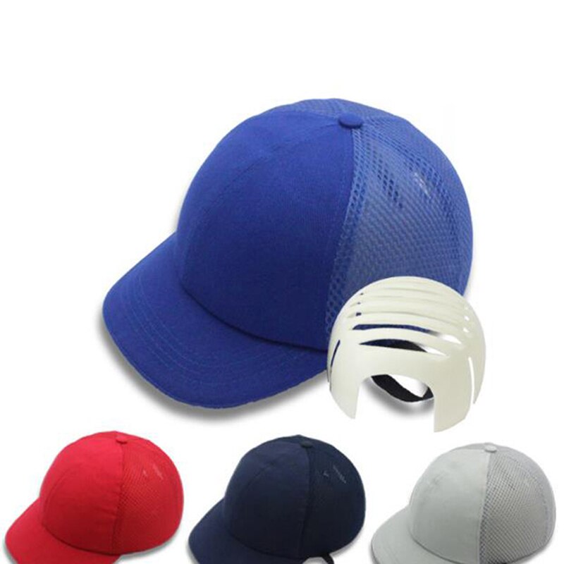 Vernehatt hjelm baseball hatt stil hard hatt til arbeid fabrikk hodevern arbeid sikkerhet sommer