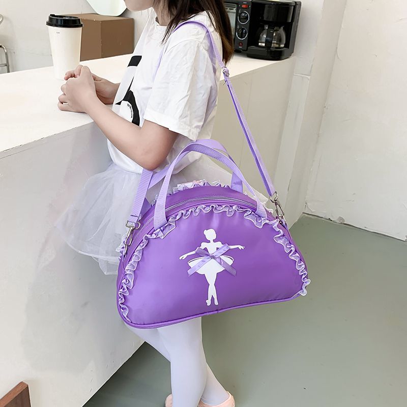Ruoru Ballett tanzen Taschen Spitze Handtasche Wasserdicht Prinzessin Tasche Frauen Mädchen Ballett Tanz Mädchen tanzen Rucksack Ballett Tasche Handtasche