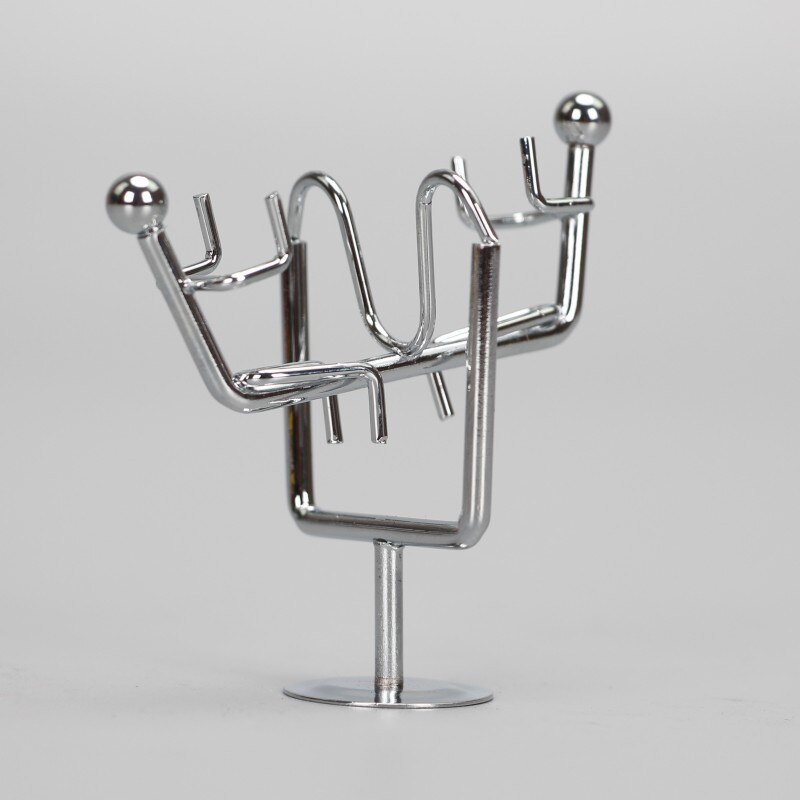 ZK40 wahadło biurko zabawki typu denerwować poput metalowa ozdoba człowiek rzemiosło kołyska zabawki antystresowe bilans mężczyźni żelazo Człowiek piłka rzemiosło kubek: 7306