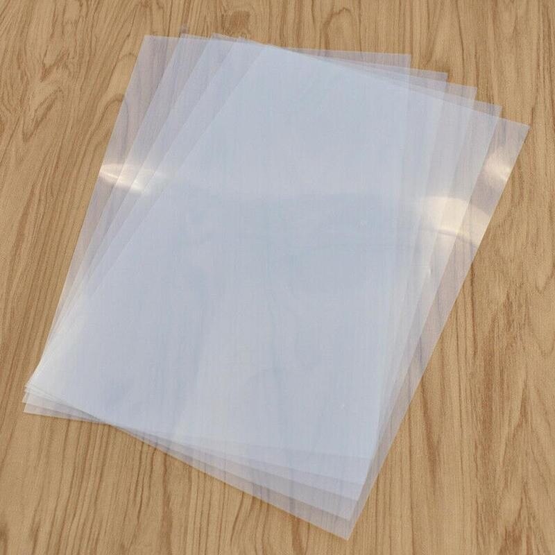 1/5/10pcs Transparent Inkjet Film A4 / A3 Size Inkjet Printing Transparency Film Frosted Fully Transparent Sheet