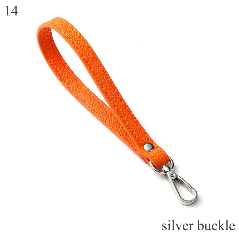 Alle-Match Clutch Bag Strap Portemonnee Riem Vrouwen Pols Zak Riem Effen Kleur Vrouwen Eenvoudige Handvat Purse Bag Riem vervanging