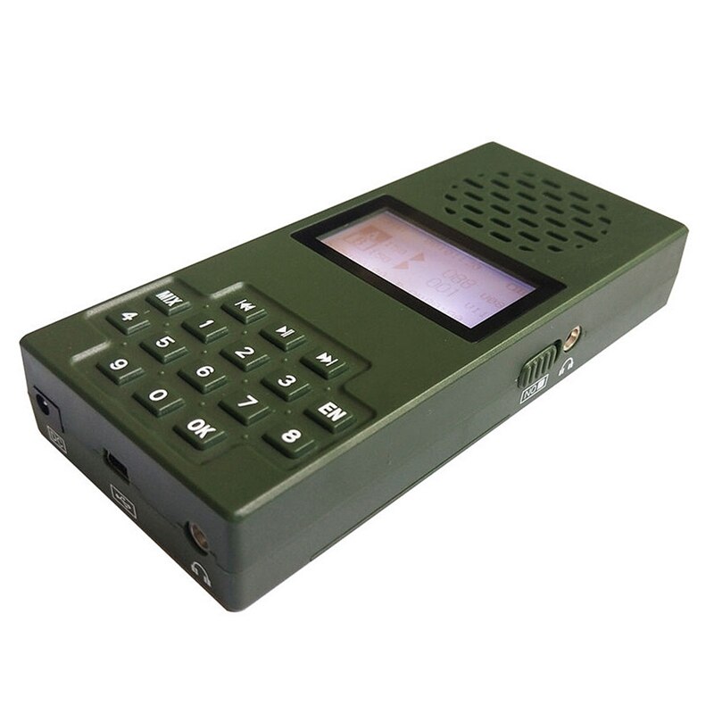 Caça mp3 player pássaro chamador 20 w 126db falante elétrico com 150 vozes de aves ganso pato predador animais selvagens caça chamariz, plu da ue