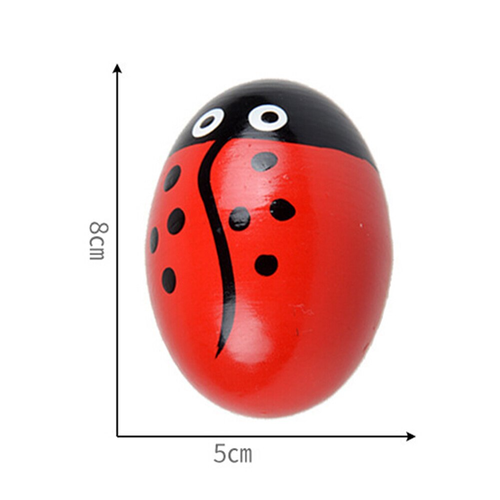 Educatief Speelgoed Peuter Baby Hout Kever Muziekinstrument Educatief Rammelaar Speelgoed