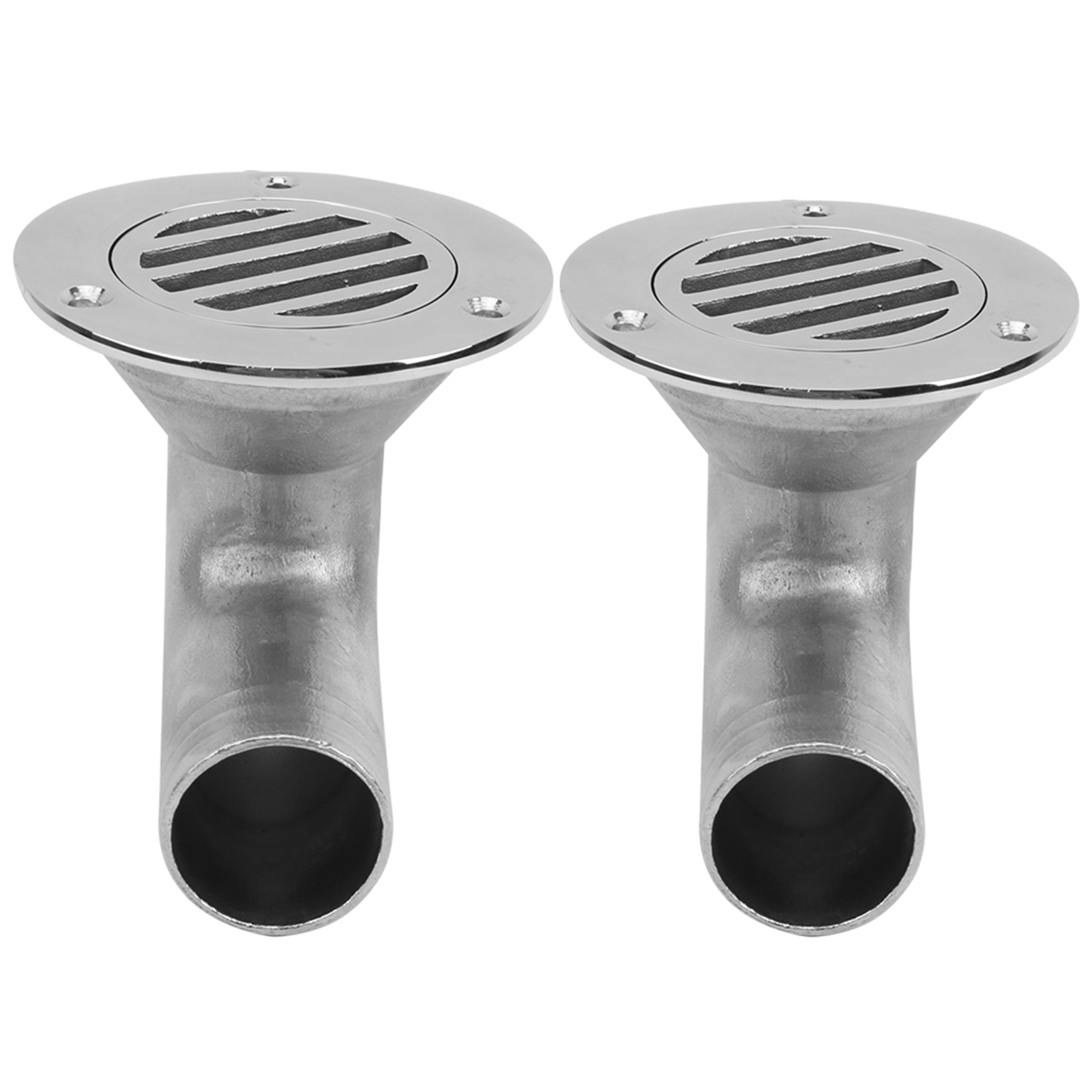 Marine Boat Hardware Accessories Boat Floor Drain 316 Stainless Steel Marine 90 Degree Boat Floor Deck Water Drain