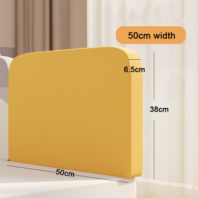 Baby Bed Bumper Pasgeboren Bed Hek Verstelbare Bed Barrière Hek Zachte Nachtkastje Baffle Veiligheid Vangrail Home Box Bed Crib Rail: yellow 50cm