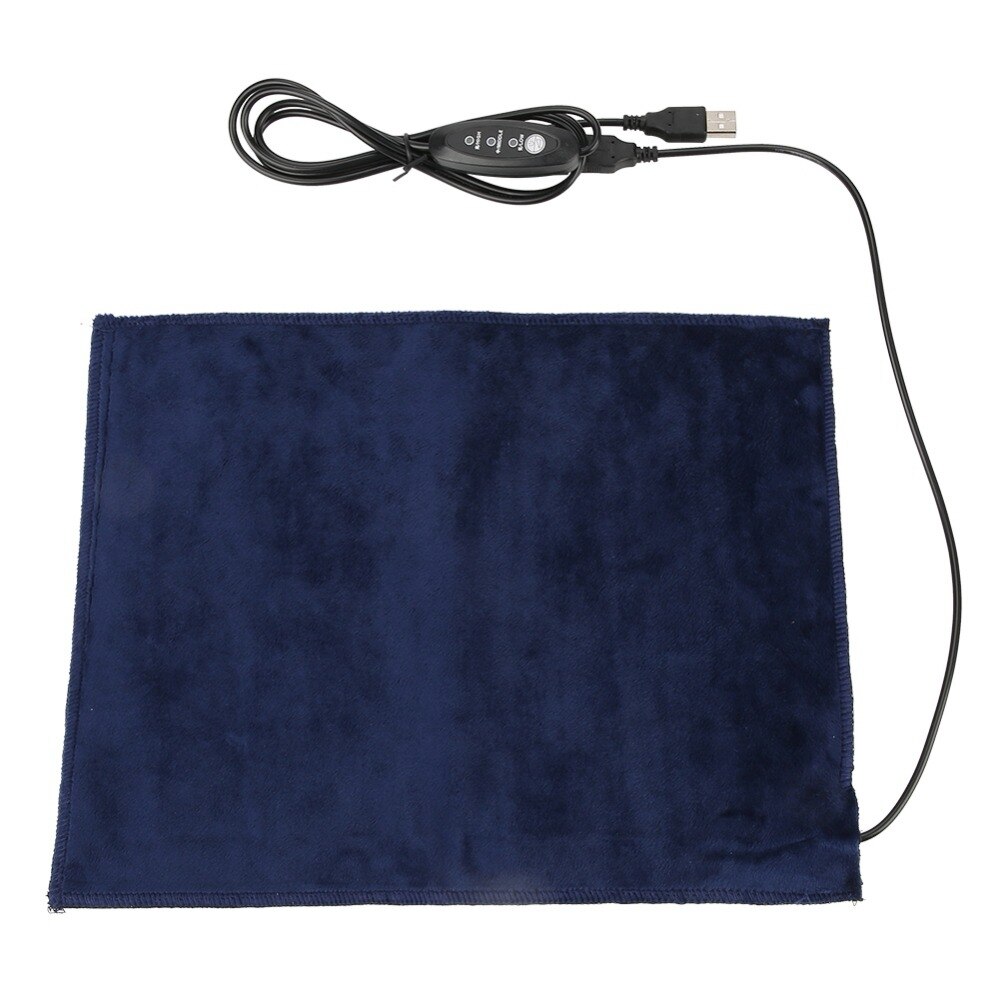 24 x 30cm 5v 2a usb kæledyrsvarmer varmepude elektrisk klud varmepude varmeelement til tøj