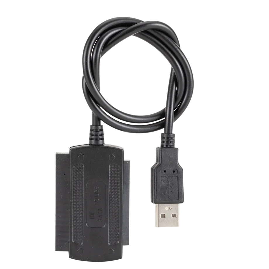 PzzPss 3 en 1 USB 2,0 IDE SATA 5,25 S-ATA 2,5 3,5 pulgadas disco duro HDD Cable adaptador para PC portátil convertidor: Default Title