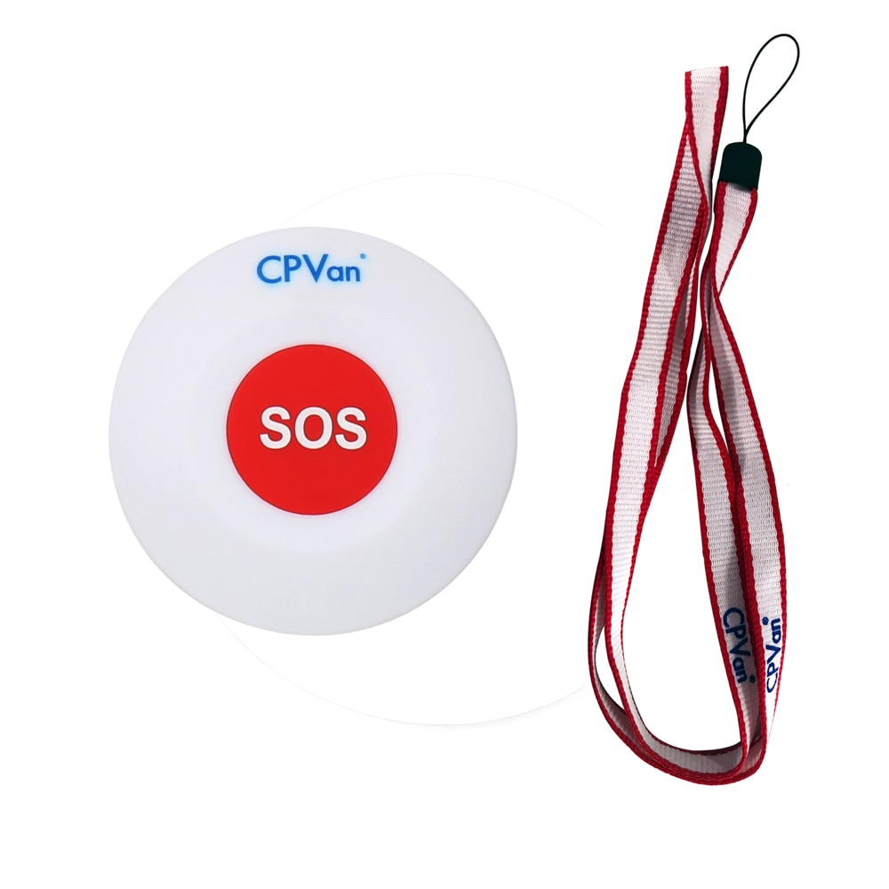 Cpvan Beveiliging Paniekknop Compatibel Met De Cpvan CP1/CP2/CP3/CP5 Security Alarm 433Mhz Emergency alarm Knop