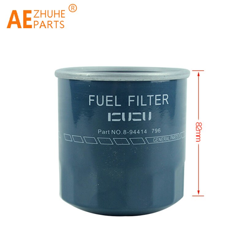 Forklift Parts Diesel Fuel Filter Fit For Isuzu C240 Engine C240PKG Machine Filter Element 8-9441796 20801-01191