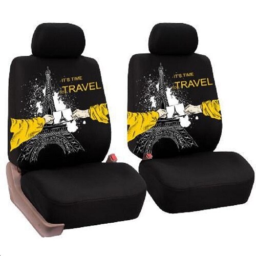 Universele Auto Stoelhoezen Auto Interieur Decor Mode Dier Patroon Auto Seat Cover Auto Protector: tower