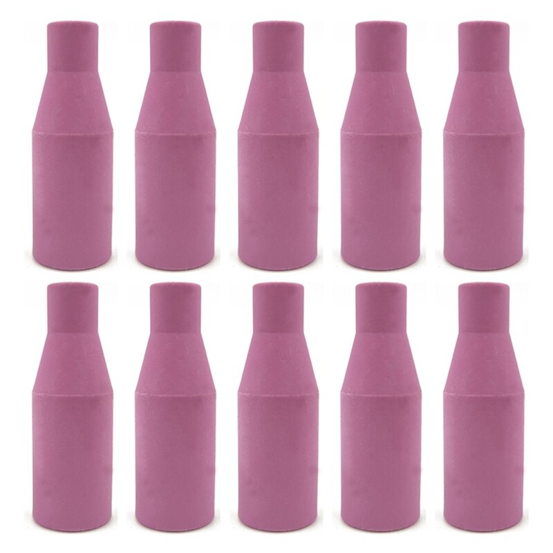 MIG Welding Torch MB15 AK15 Ceramic Conical Nozzle 10Pcs Pack For Binzel Torch Torch Gas Ceramic Nozzle
