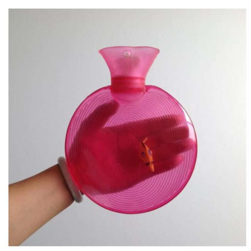 Borsa scaldamani a forma di cuore bottiglia di acqua calda di lavaggio in PVC riscaldamento della pancia invernale iniezione d&#39;acqua sicurezza antideflagrante: 750ML-5