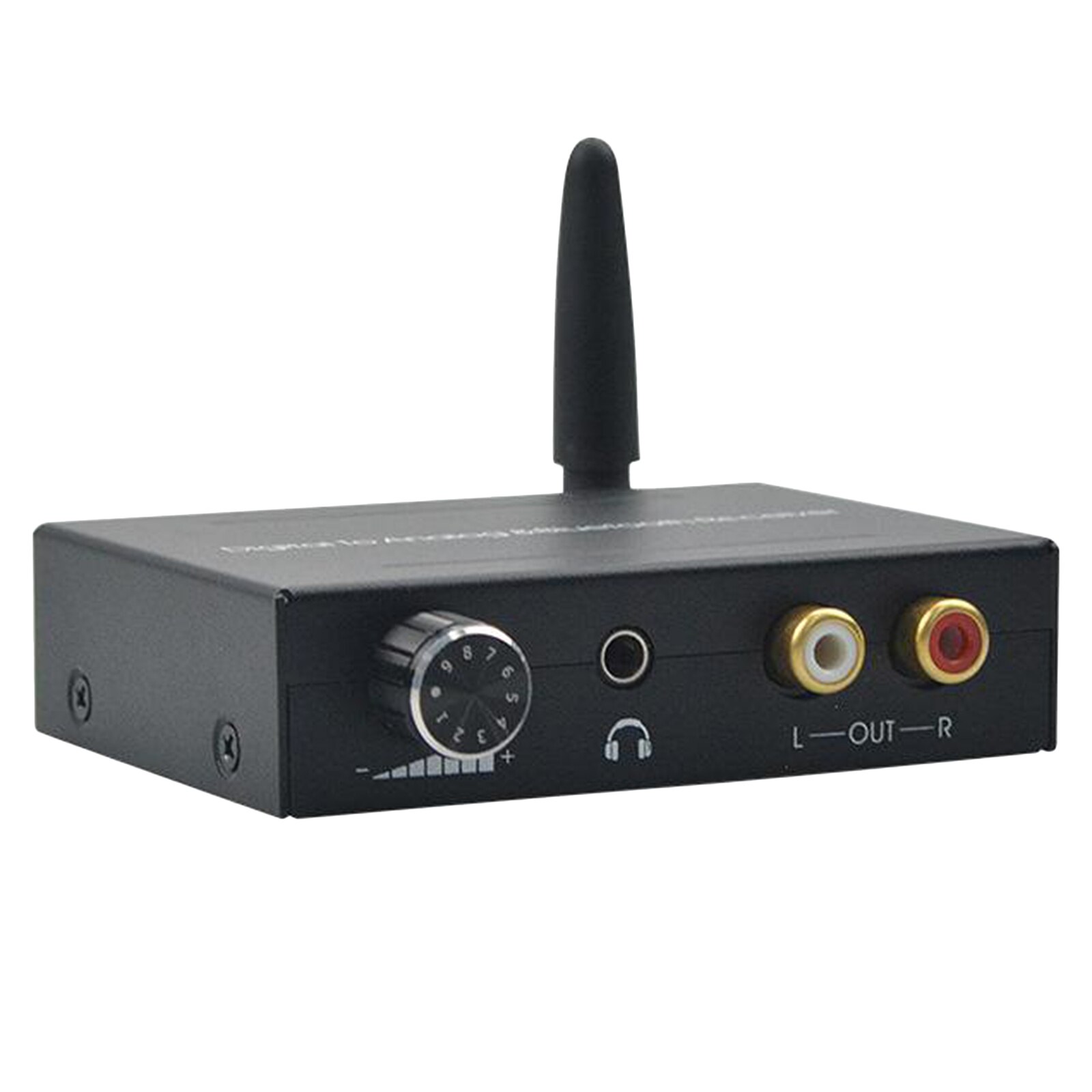 192kHz Digital to Analog Converter with Bluetooth Receiver Built-in Bluetooth V5.0 DAC Adapter Supports 3.5mm Audio Output