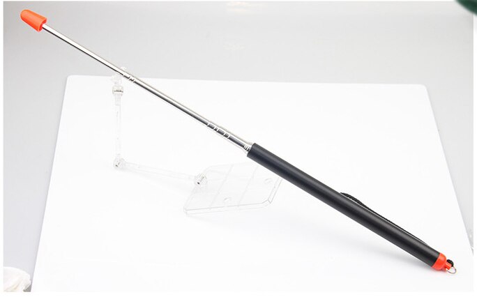 Electronic Telescopic Pointer 100cm/120cm Stainless Steel Telescopic Flag Pole for Teaching Pointer Tour Guide Banner Box