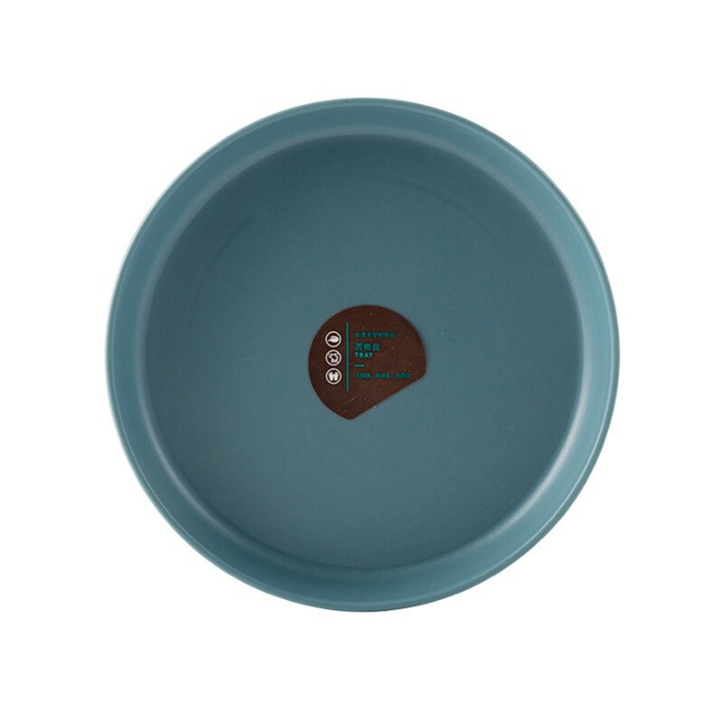 Plastic Plate Cute Children Breakfast Dish 6 Inch Dessert Fruit Snack Plates Cutlery Bowl Tableware Table Garbage Storage Tray: 4