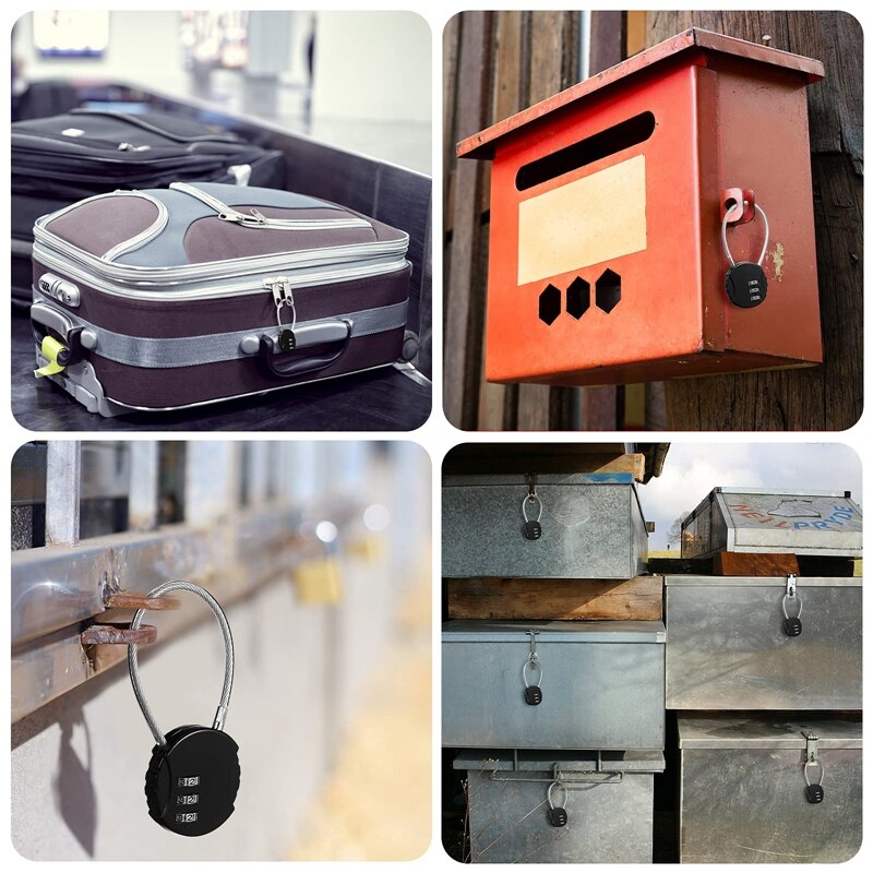 Combination Lock,4 Digit Combination Lock 38Inch Seychelles - View #3