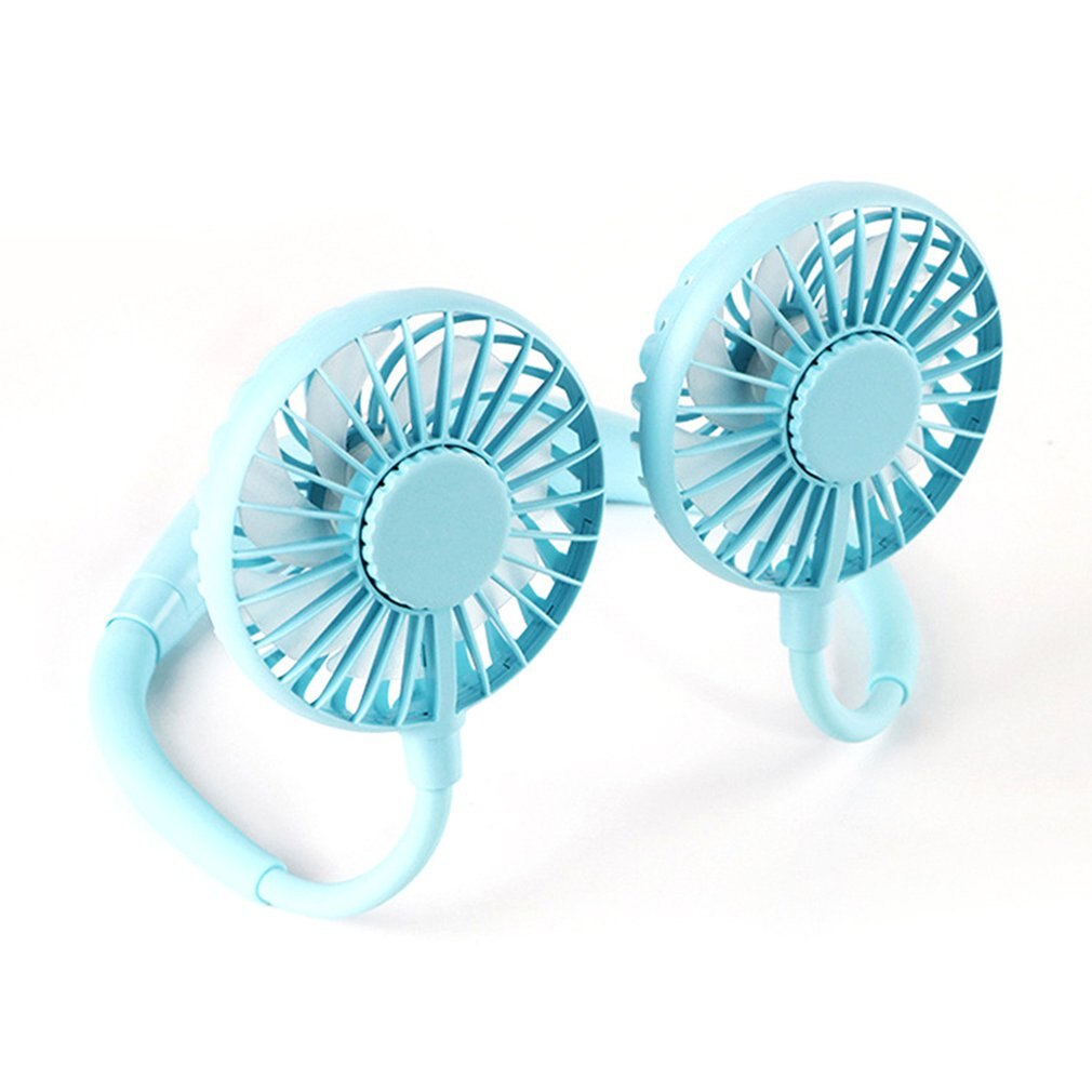 Sport ventilateur cou anneau suspendus cou paresseux aromathérapie lanterne en plein air Mini Portable pratique ventilateurs durables: 4