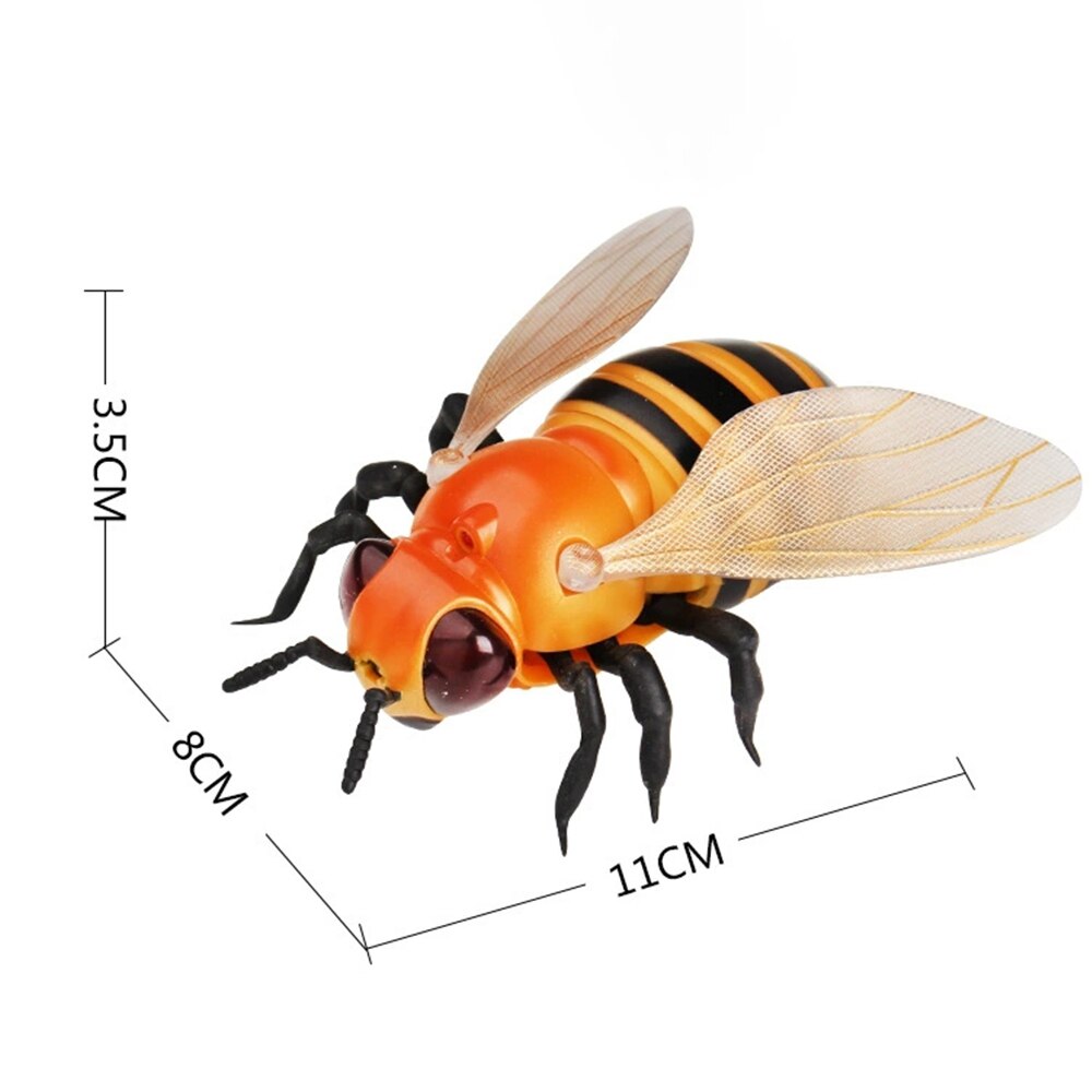 RC Strange Electric Remote Control Simulation Animal Model Infrared Remote Control Bee Toy: Default Title