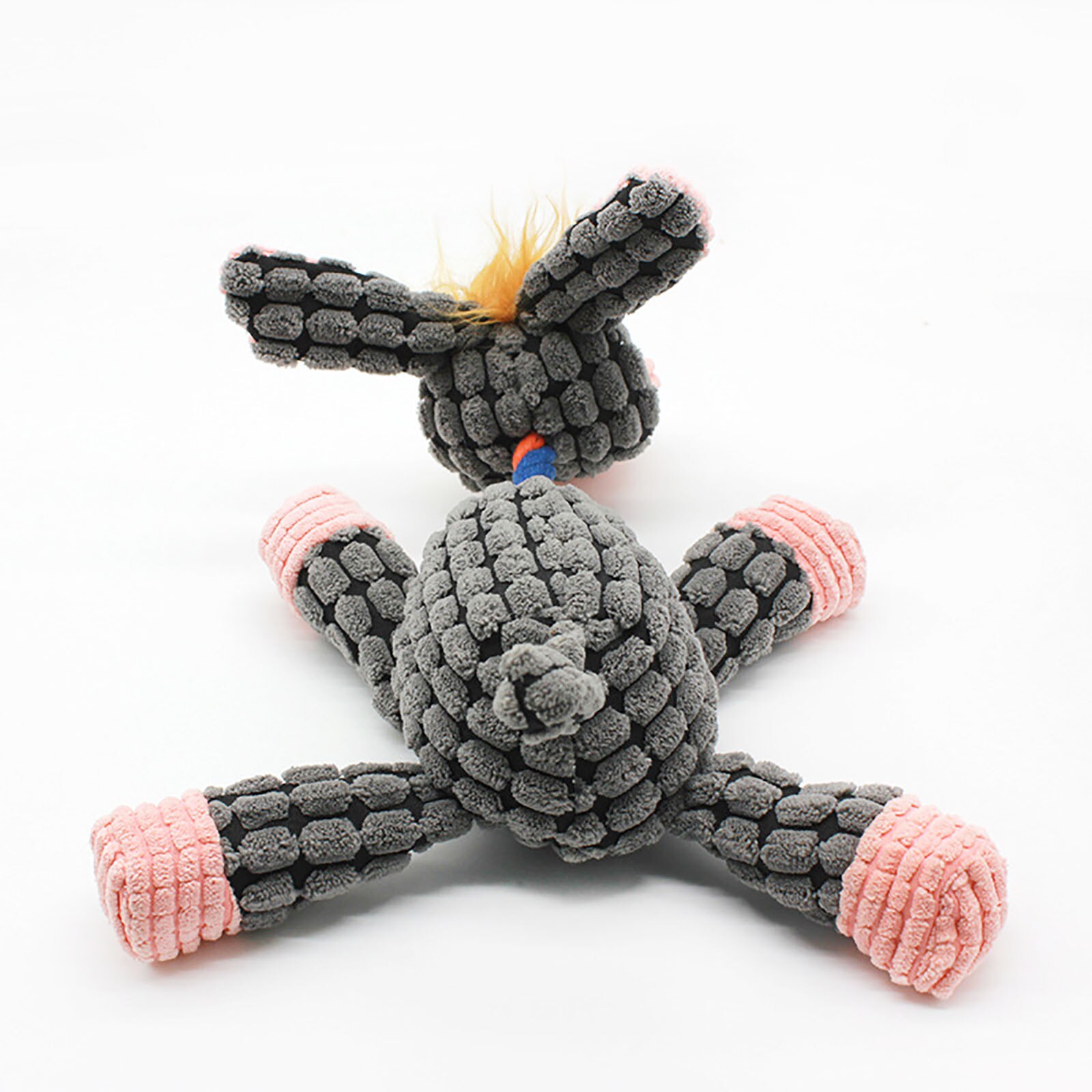 Pet Shaped Corduroy Chew Speelgoed Voor Hond Met Pieper Interactieve Speelgoed Voor Honden Puppy Speelgoed Om De Tanden Schoon