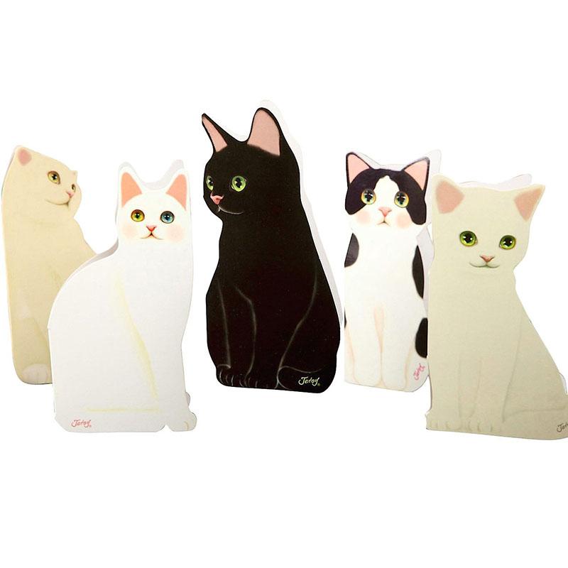 3D SchöNe Katze Gruß Karte Kreative Segen Festival Geburtstag Einladungen Nette Katze Karte Zufalls Farbe 1 pc: Ursprünglich Titel