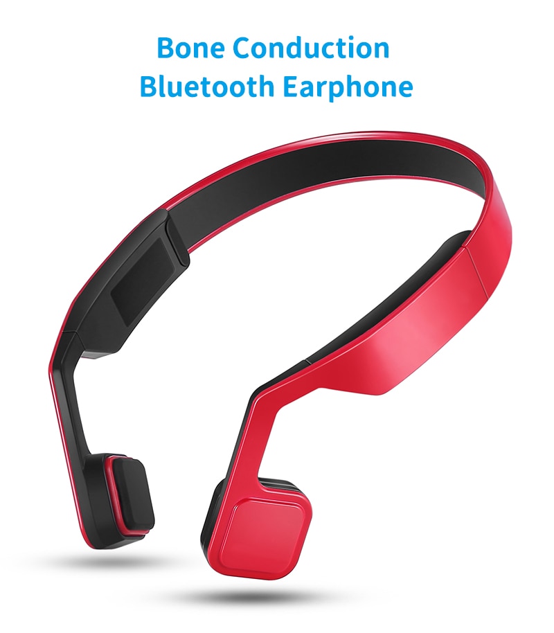 BN-701 bone conduction Bluetooth Earphone Wireless Headphone built-in battery headset
