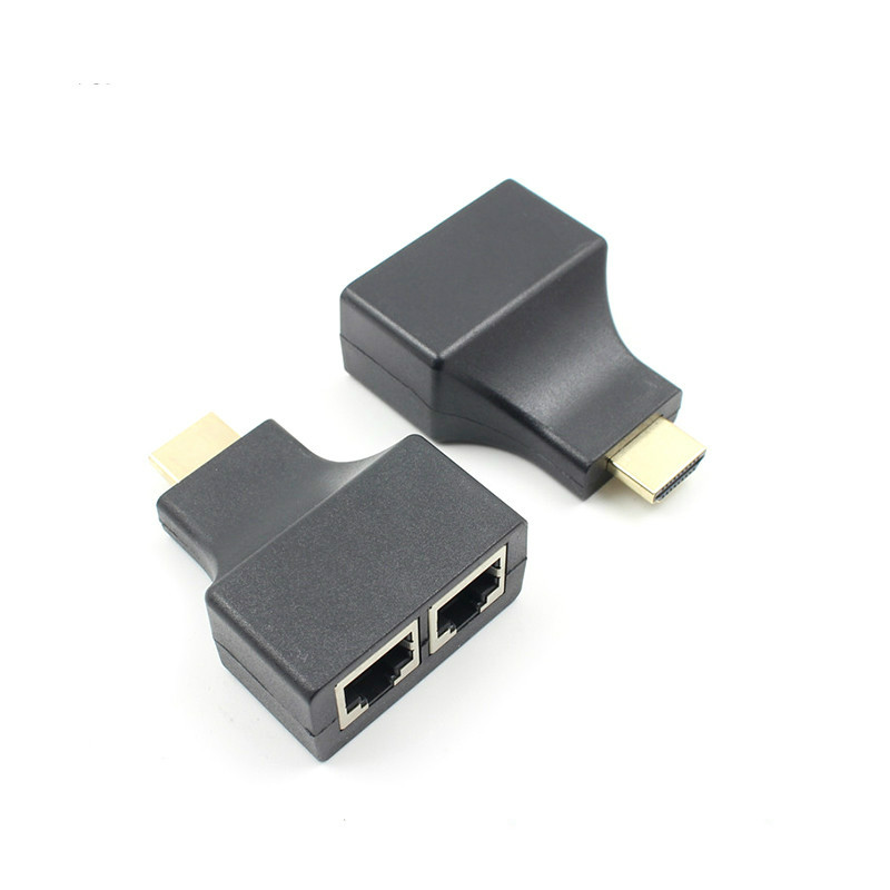 1 Paar Hdmi-Compatibel Breiden Om RJ45 Utp Lan Ethernet CAT5E/6 Extender Repeater 1080P Adapter Voor hdtv Pc PS3 Stb