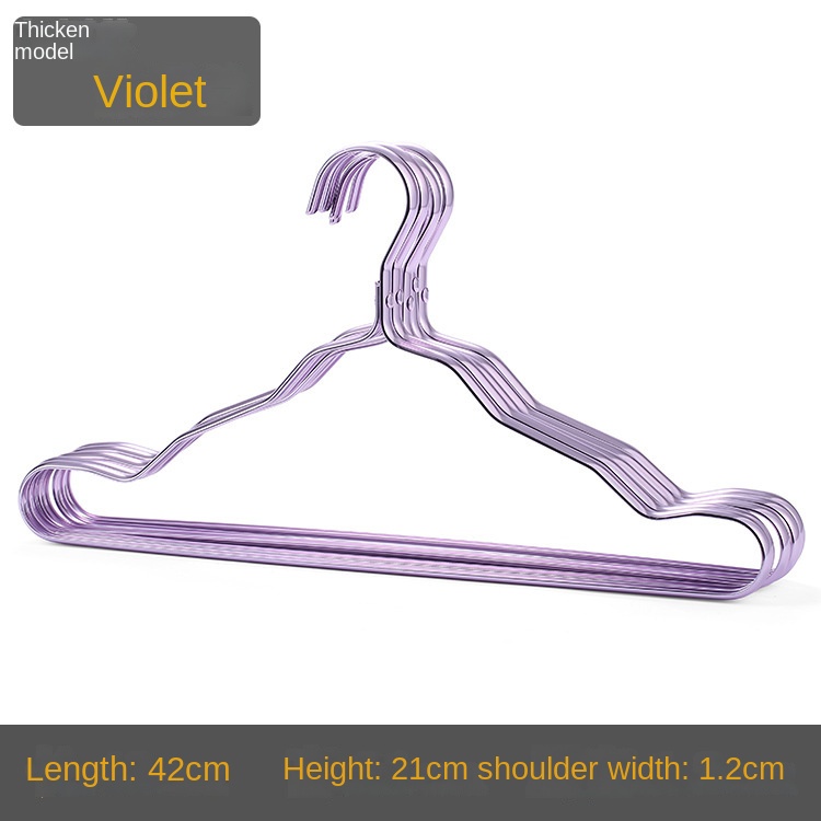 Aluminiumlegering Kleding Hanger 5/10Pcs Golden Duurzaam Binnenlandse Jas Volwassen Kinderen Opknoping Benodigdheden Organisator: XL / Dark Gray