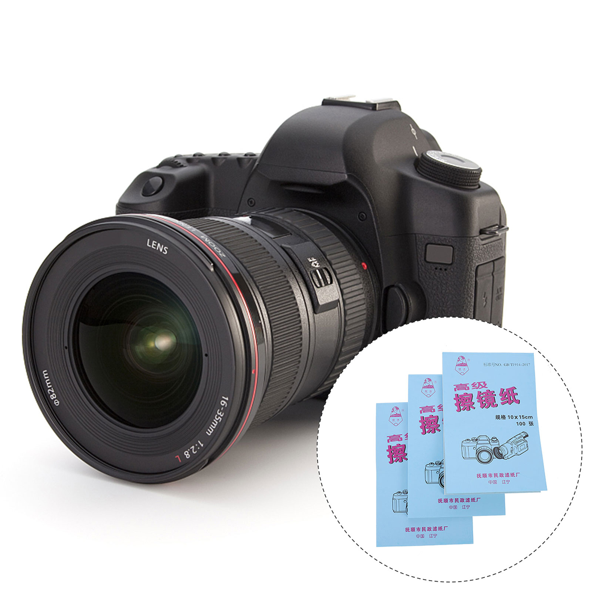 400 Sheets Microscope Cleaning Paper Portable Cleaning Tissue for Microscope Using