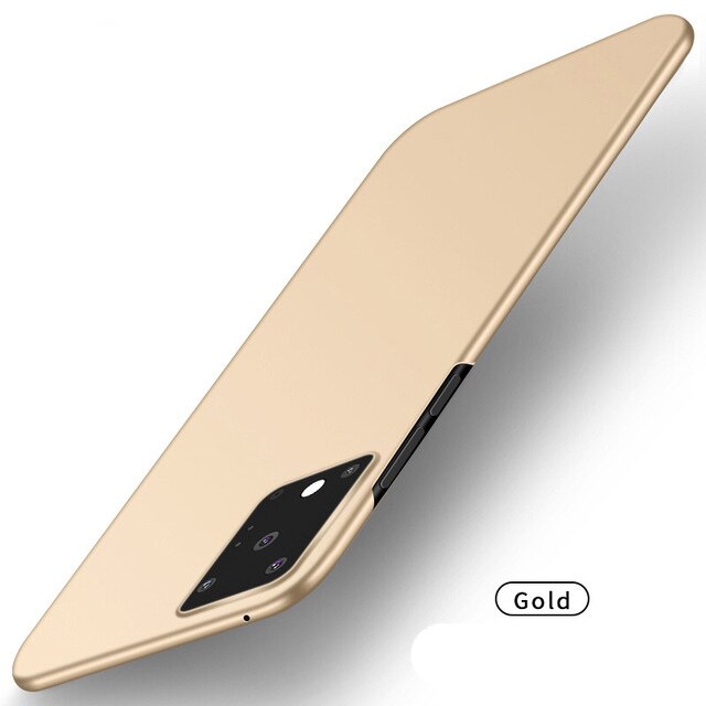 Abdeckung Für Samsung Galaxis S20 fallen Ultra Dünne PC Rügestochen Harte Rückseitige Telefon fallen Für Samsung Galaxis S20 Abdeckung Samsung s20 Telefon Muscheln: S20 Ultra / gold