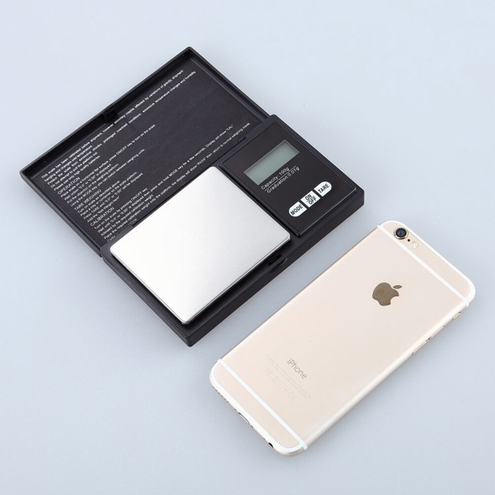 mini ultra-tynn digital kjøkkenskala stor skjerm elektronisk plattform vekt skala libra skala ultratynn til kjøkkensmykker