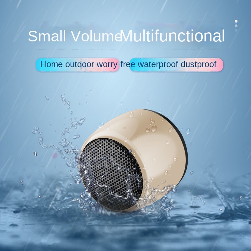 Liten trådlös bluetooth-högtalare mini mobiltelefon subwoofer utomhus bärbar ljud högtalare med stort ljud
