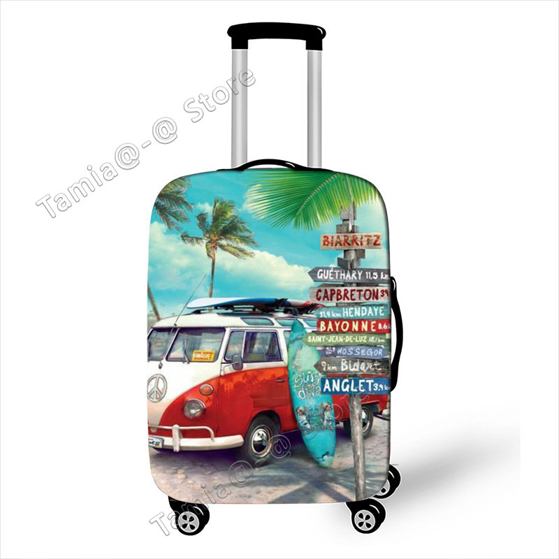 Capa protetora para mala de viagem de carro, acessórios de viagem, capa elástica contra poeira para bagagem, aplicável a mala de 18 ''-32'': XL / Verde