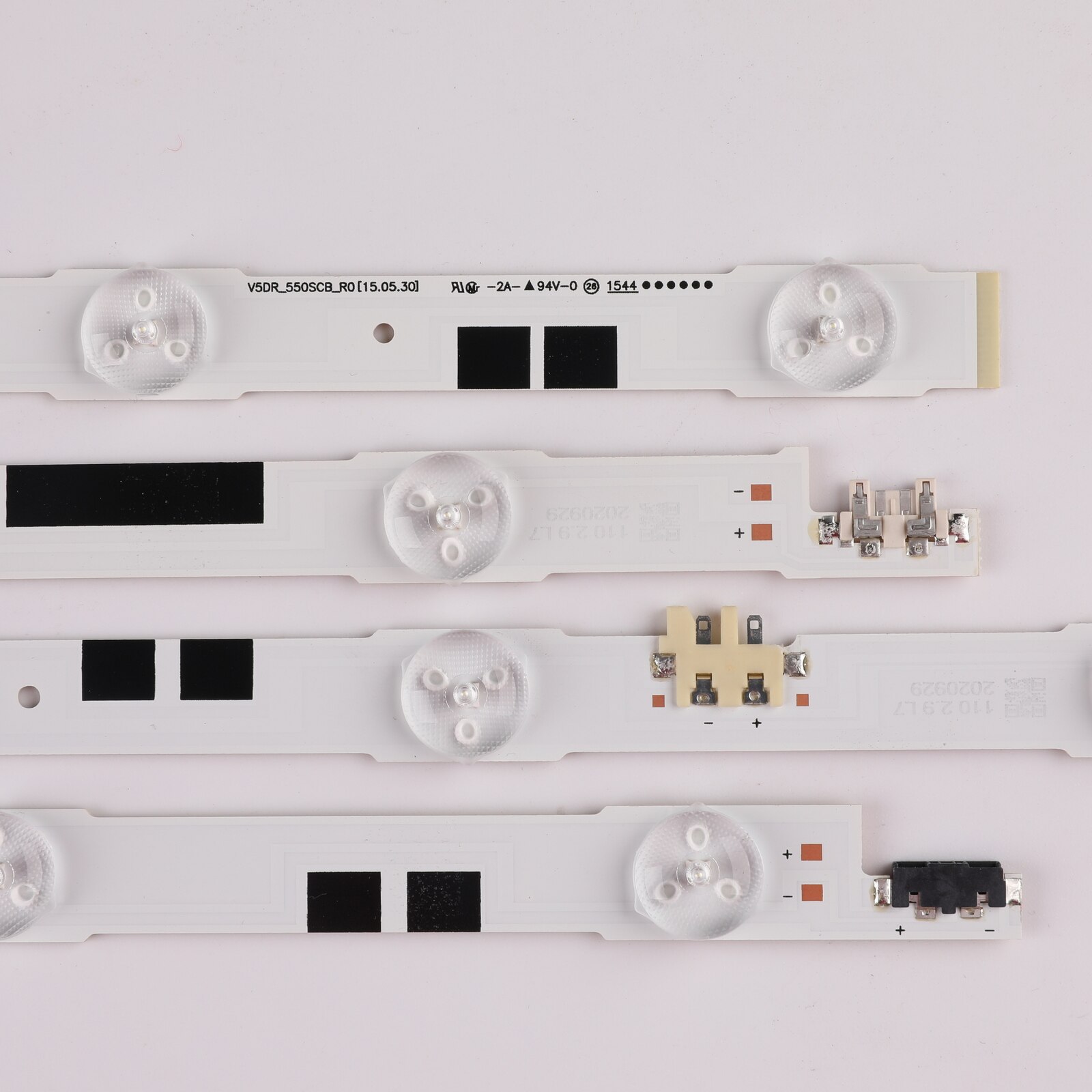 Led baggrundsbelysning strip 14 lampe til samsung 55 "tv  ue55 ju 6872 uue 55 ju 6870u ue55 js 7200u v5 dr _550 sca_r 0 v5 dr _550 scb_r 0 bn96-38481a: Bundt 1