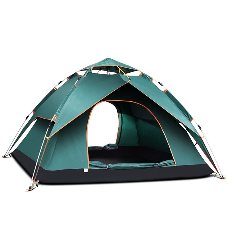 Fully Automatic Tent Outdoor 3-4 People Thick Water Resistant Double Camping Open Country Camping Tent