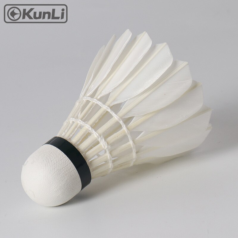 Kunli Badminton volants KL-03 meilleure eau canard plume volants pour la compétition Super durable