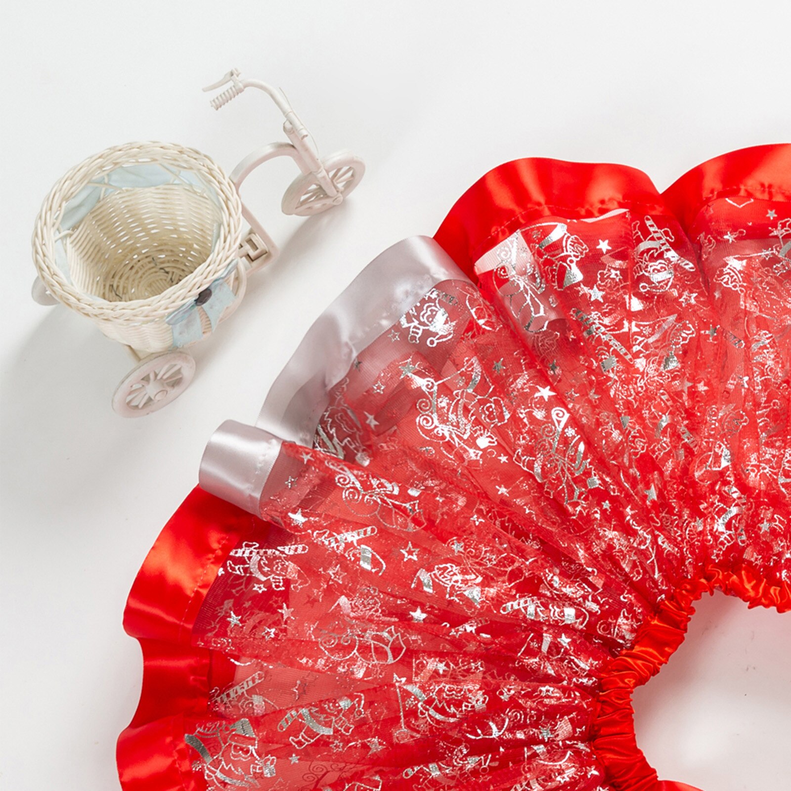 Natal crianças meninas tutu saia dos desenhos animados paillette natal bailarina pettiskirt ballet princesa festa dança traje tule saia