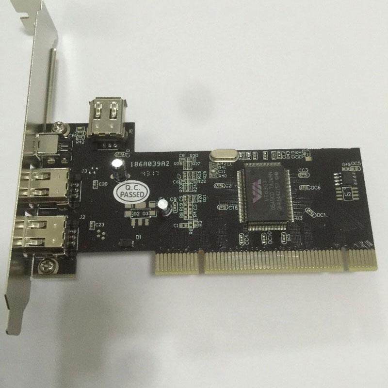 3+1 Port 1394 PCI Card Adapter via Firewire PCI Ca... Grandado