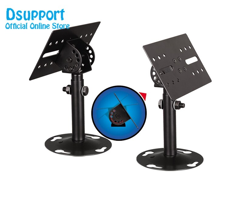 (1Pair) Tilting Speaker Bracket Ceiling Mount Speaker Hanger Wall Mount Holder Speaker Stand