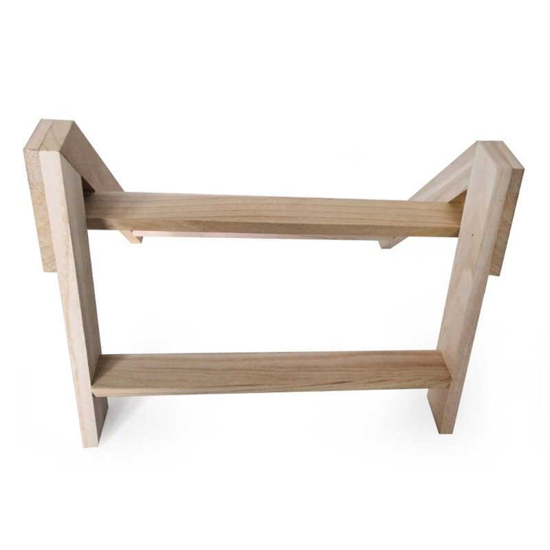 Chicken Perch Wood Stand for Pet Hens Large Bird Parrot Coop Roosting Wooden Tripod Stand