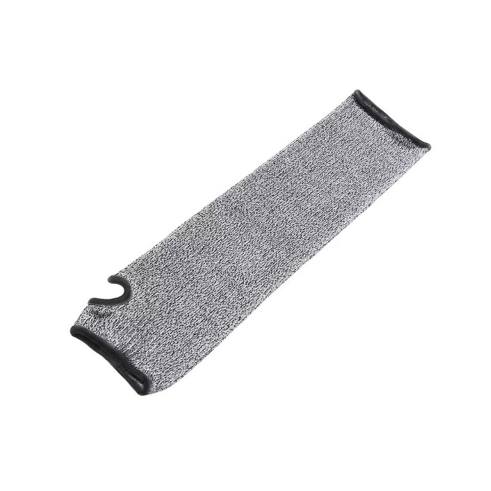Level 5 HPPE Resistant Anti-Puncture Work Protection Cut Arm Sleeve Work Accessories for Construction Industry: Thumb opening / S