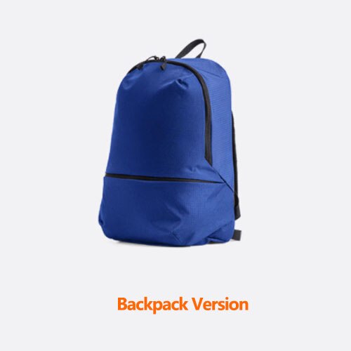 Xiaomi ZanJia Rucksack Leichte Serie Kleine Rucksack Und Brust Crossbody Frauen Mann Schulter Tasche Brust Tasche Drohne tasche Xiami: Rucksack Blau