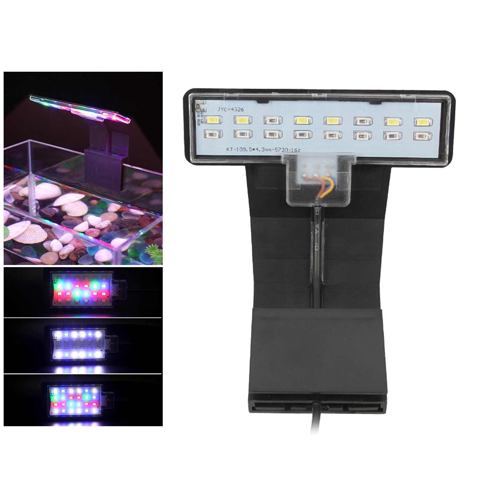 LED Aquarium Light Full Fishing Tank Light Multi-Color