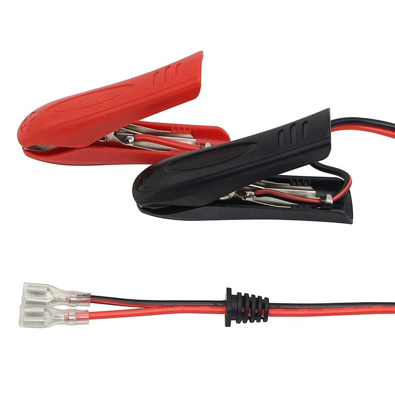 1.8M 18AWG 12V 24V Car Battery Cable Battery Terminal Extension Wire Start Power and Fire Wire Battery Connection Cable