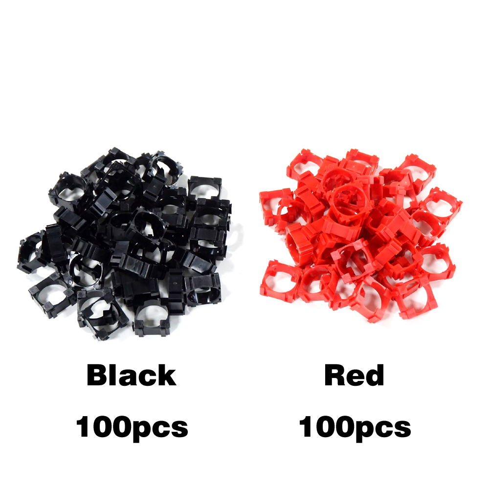 18650 battery holder bracket Cylindrical battery holder 18650 li-ion cell holder Safety anti vibration 18650 plastic case box