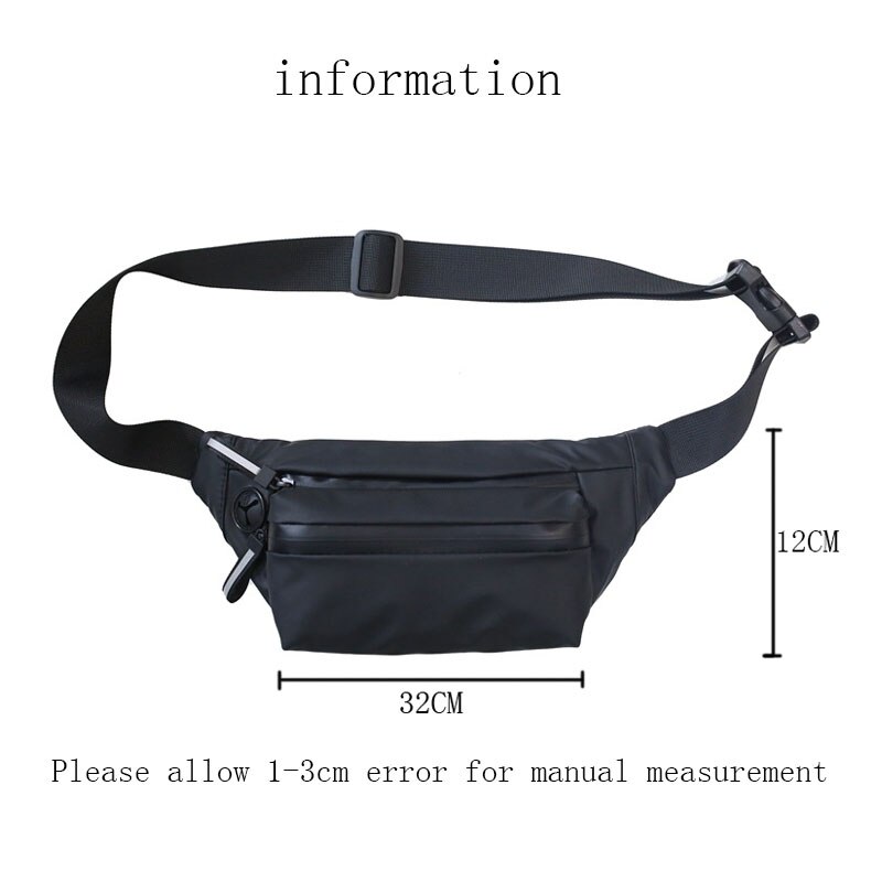 Neue männer Oxford Schulter Tasche Koreanische unisex Einfache Brust Reise Wilden draussen Tasche Taille Tasche Einkaufen Handy, Mobiltelefon telefon Tasche