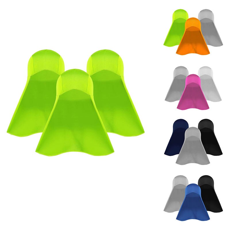 3Pcs Hard Hat Neck Shade Elastic UV Protection Sun Shade Hat Neck Shield Neck Protector to Cover