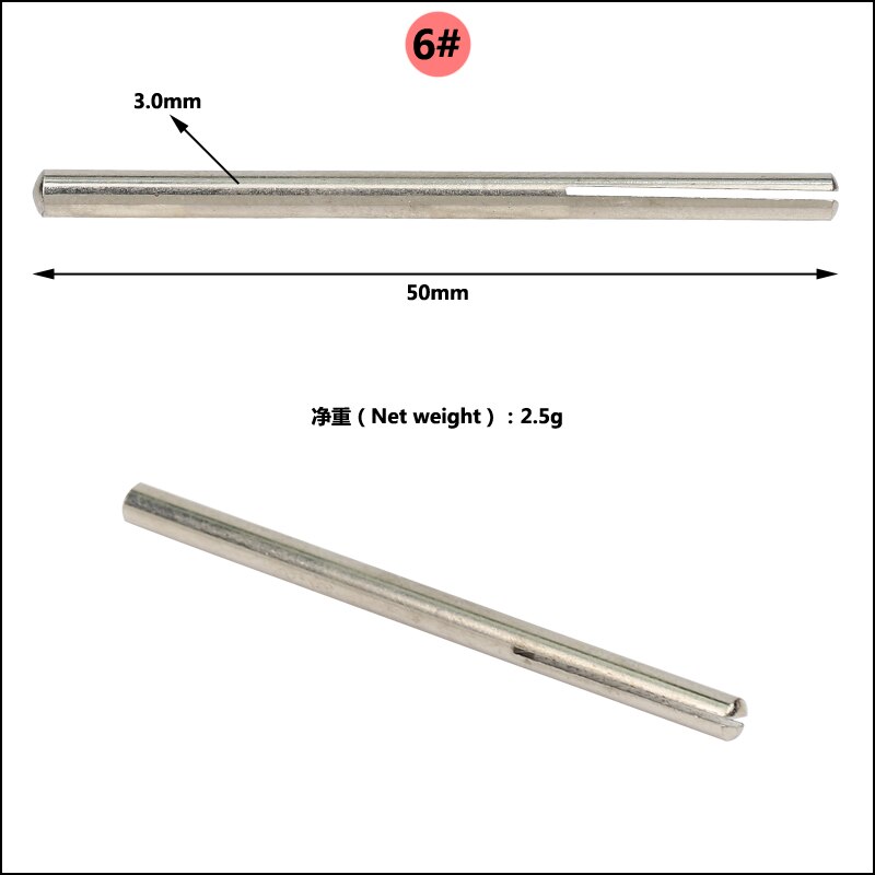 10 st 2.35 mm slippappersklämma sandpapper delad hållare klämma stångklämmor för slipning av papper smyckestillverkning slipning polering: Svart