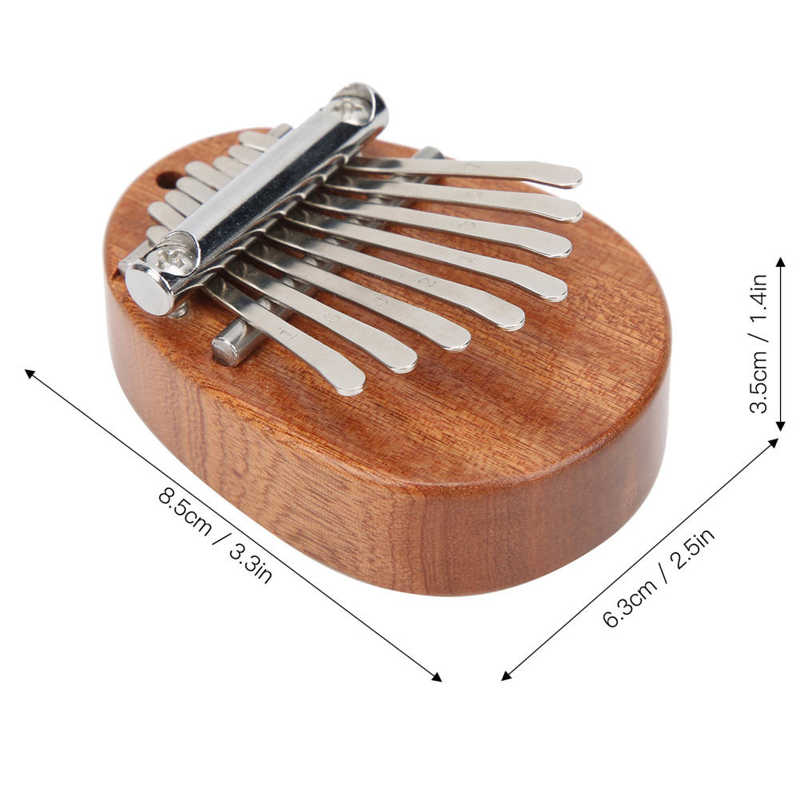 8 Sleutel Kalimba 8 Duim Piano Hanger Speelgoed Muziekinstrument